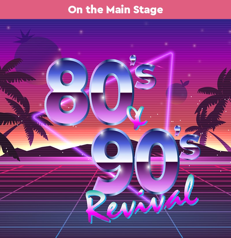 Kāpiti Food Fair Thames Pacific Main Stage 80s-90s TP MS KFF 2025